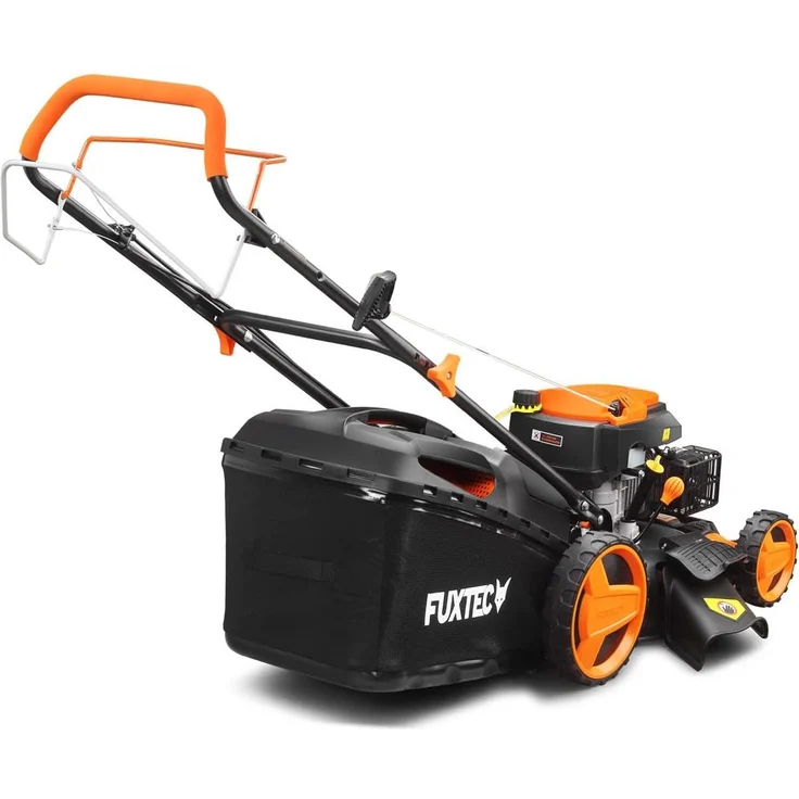 Fuxtec FX-RM5196, 51 cm Schnittbreite, Benzin-Rasenmäher, 4400 Watt Leistung, 196 ccm Hubraum, 60 l Fangkorbvolumen – Bild 3