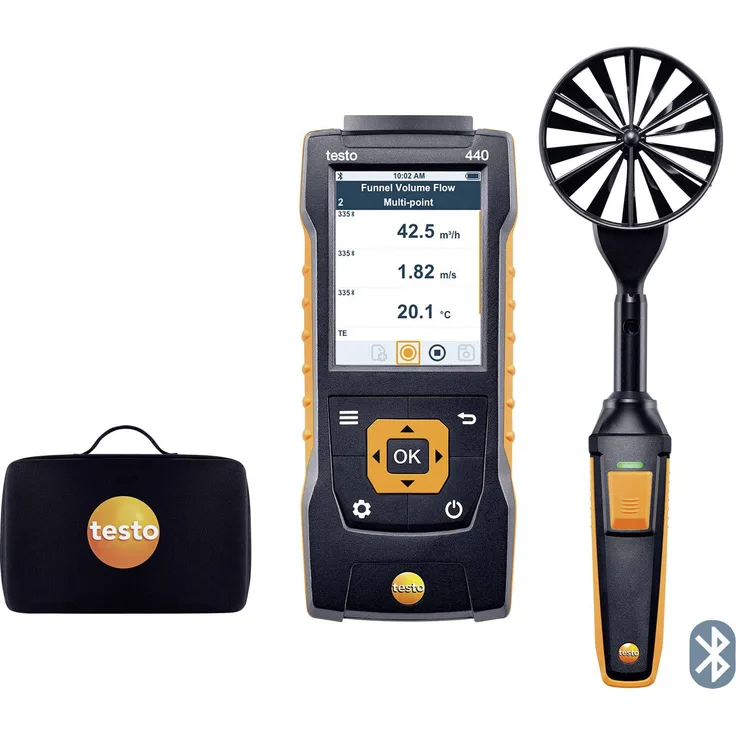 Testo 440 Set 100mm Anemometer