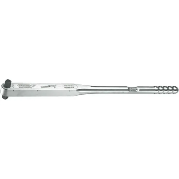 GEDORE 8568-10 Aluminium Drehmomentschlüssel DREMOMETER 3-4'' 155-760 Nm mit Doppelvierkant ±3% Genauigkeit mit Zertifikat