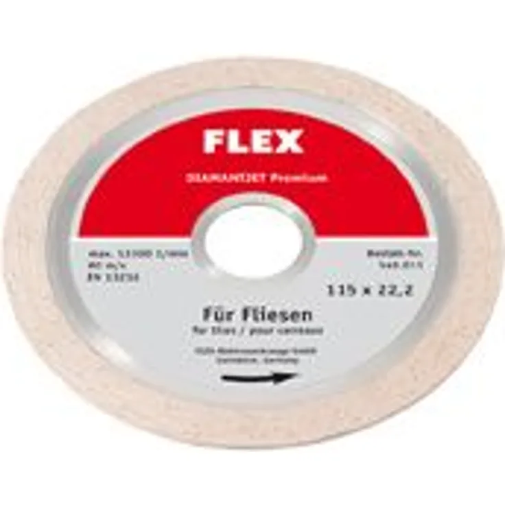 Flex Diamantjet - Diamanttrennscheibe Premium Fliese, Ø115 - 349011