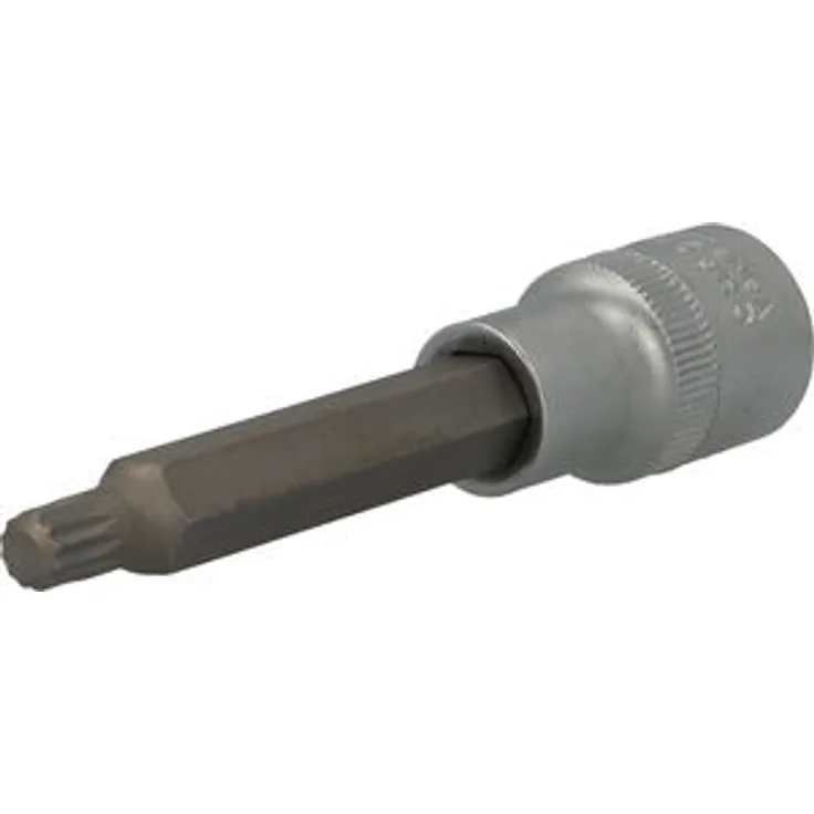 BRILLIANT TOOLS BT022942 1-2 Zoll Bit, XZN, 100mm Schraubendreher-Einsatz, Chrom-Vanadium-Stahl, M8