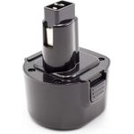 vhbw Akku passend für Black & Decker CD231K, CD9600K, CD9600K-2, FS96, FSL96, HP 131K-2, HP131K-2, PS3200 Elektrowerkzeug (1500mAh NiMH 9,6V)