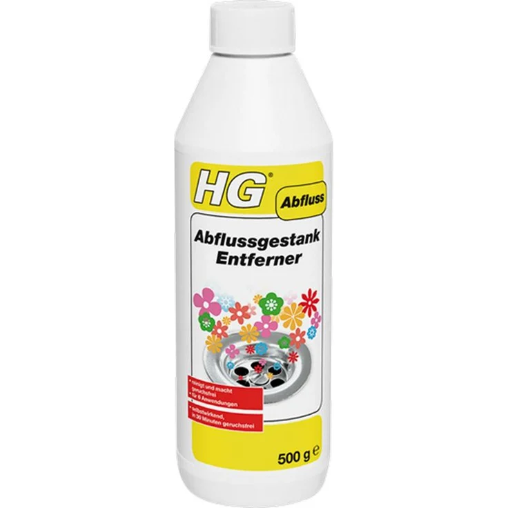HG Abflussgestank Entferner Granulat, reinigt und macht geruchsfrei, 500 g – Bild 1