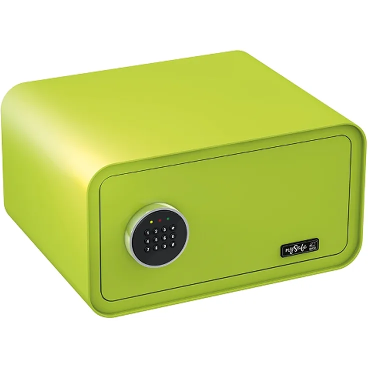 BASI - mySafe - Elektronik-Möbel-Tresor - mySafe 430 - Code - Apfelgrün