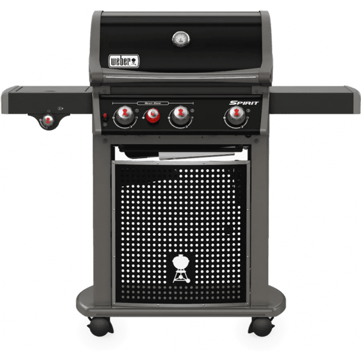 Weber Spirit Classic E-330 GBS  Gasgrill Schwarz, 3+1 Brenner, Maße 160 x 132 x 82 cm, 6-8 Personen (46416079)