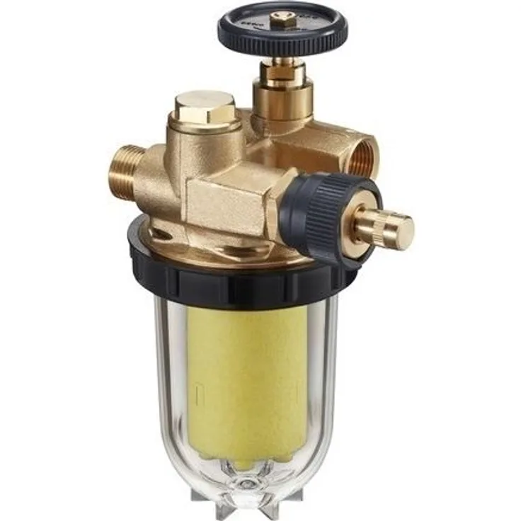 Oventrop Heizölfilter 3/8IG/AG, m.Rücklaufzuf. m.Siku-Einsatz 50-75My Bewässerungszubehör