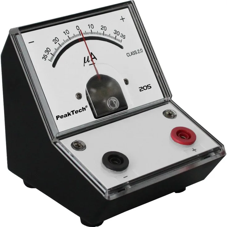 DC-Galvanometer - analoges Gleichspannungs- und Gleichstrom-Messgerät speziell für Schulen und dem Lehrmittelbereich
