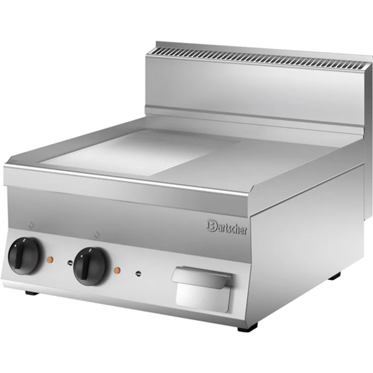 Bartscher Grillplatte Elektro-Griddleplatte, 1-2 glatt, 1-2 gerillt (115120)