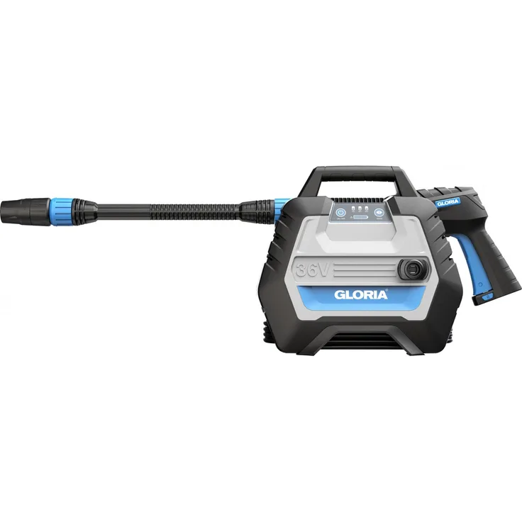 Gloria Hochdruckpistole MultiJet 36V inkl. 4 Ah Akku und Ladegerät