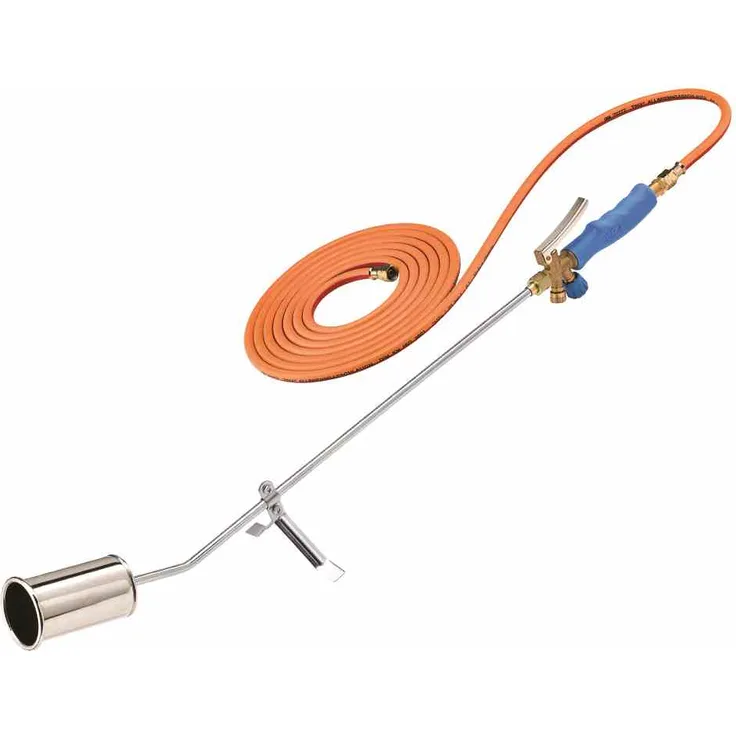 Profi-Abflammgerät +2 Ventilen Brenner Brenngerät Unkrautbrenner Gasbrenner NEU