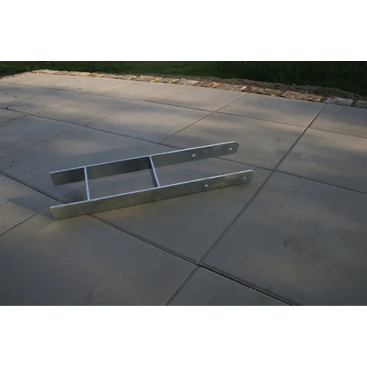 H-Pfostenanker Pfostenanker, grau