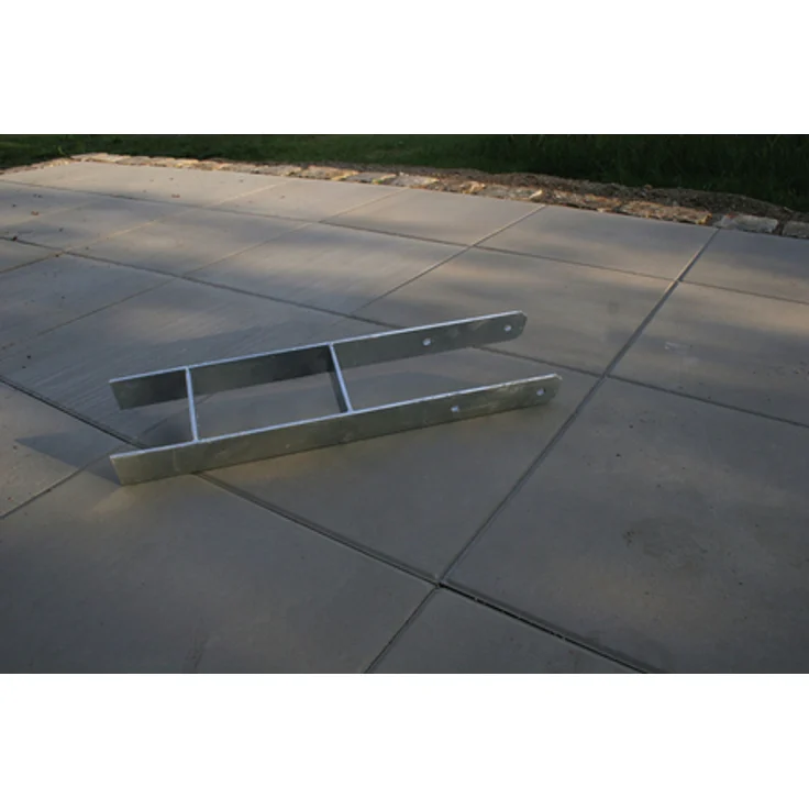 H-Pfostenanker Pfostenanker, grau