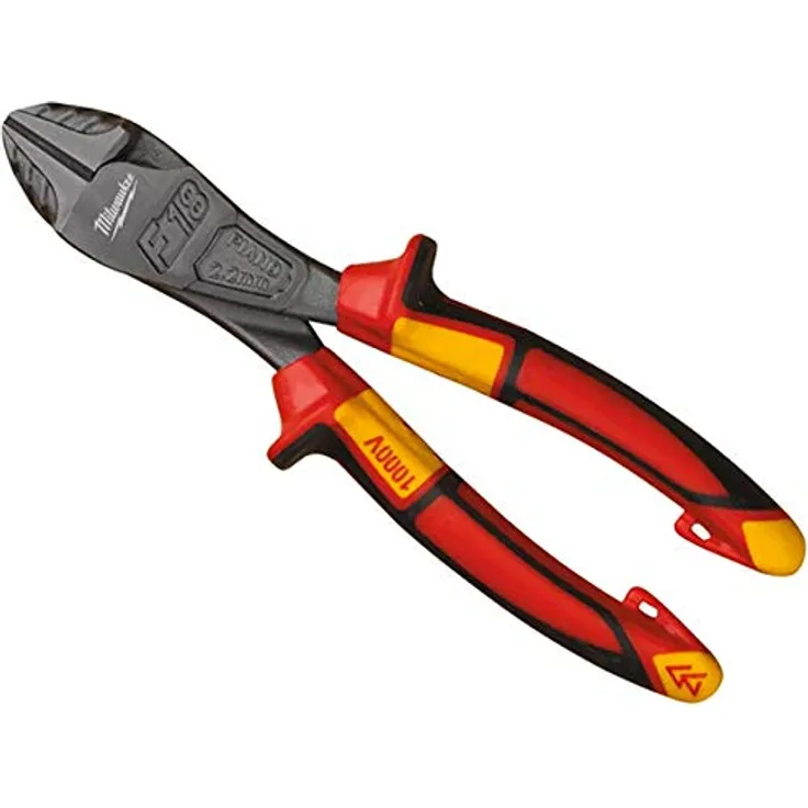 Milwaukee 932464569 VDE Seitenschneider, 180 mm, Rot