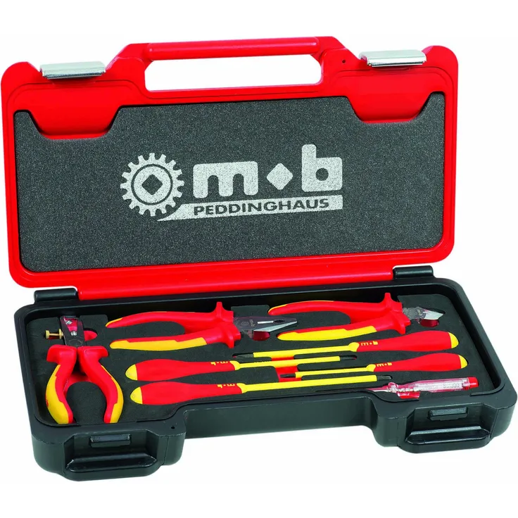 Peddinghaus Handwerkzeuge Vertriebs Fusion Box Medium VDE Zangen - Schraubendreher 8-teilig, 9436008001