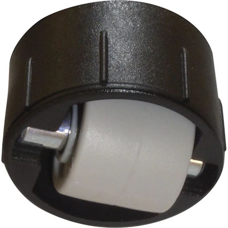 Wagner - Roller-Mini BSR ohne Bund, Rollen ø 15 mm, Bohr ø 25 mm, Kunststoff schwarz
