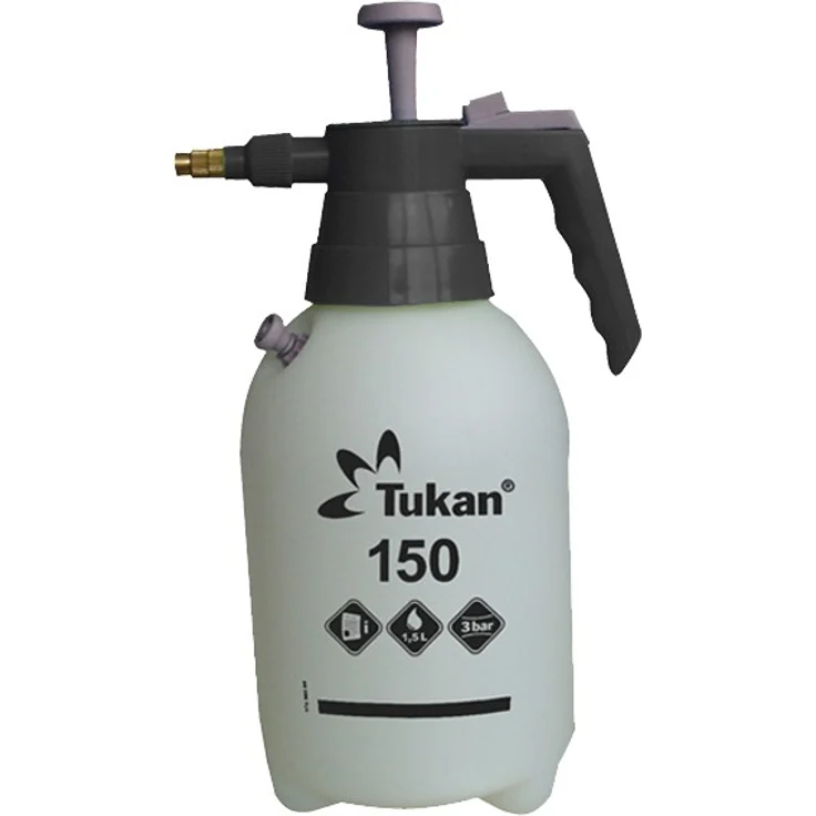 TUKAN Drucksprüher, 1,5L, inkl. Messingdüse und Überdruckventil – Bild 1