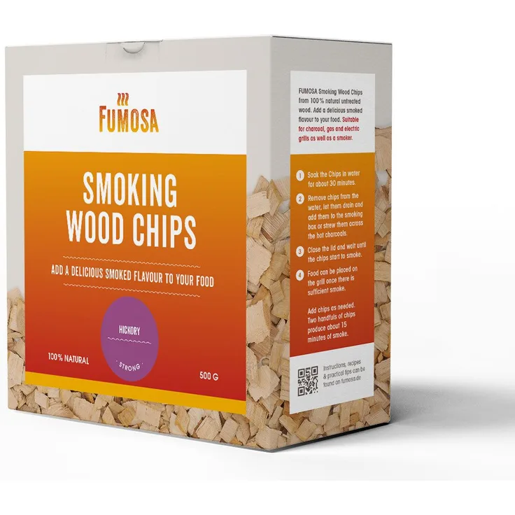 FUMOSA Räucherchips Hickory 500g