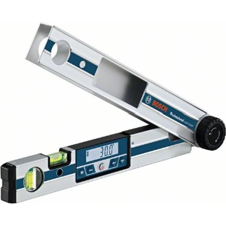 Bosch Professional Digitales Winkelmessgerät GAM 220 MF (Berechnung von Gehrungswinkeln, Schenkellänge: 0 - 220º, Länge: 40 cm) – Bild 2