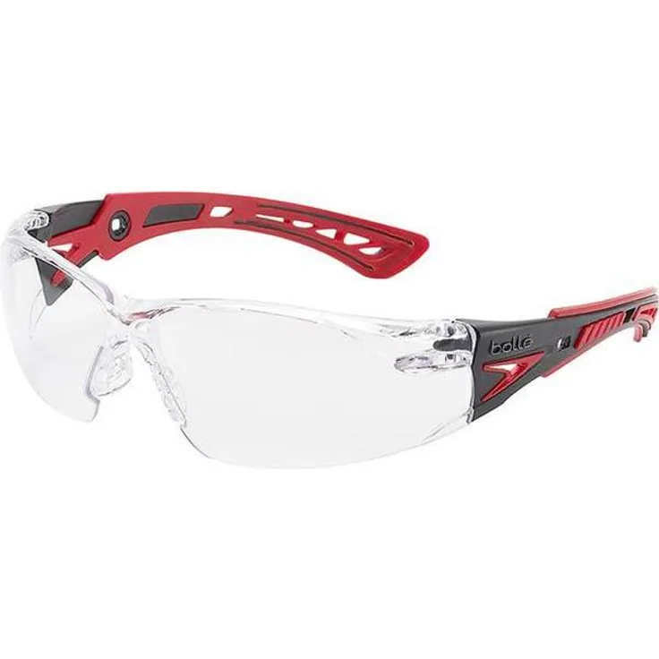 BollÃ© Schutzbrille''Rush+'', 1 Stück, Einheitsgröße, rot-schwarz, RUSHPPSI
