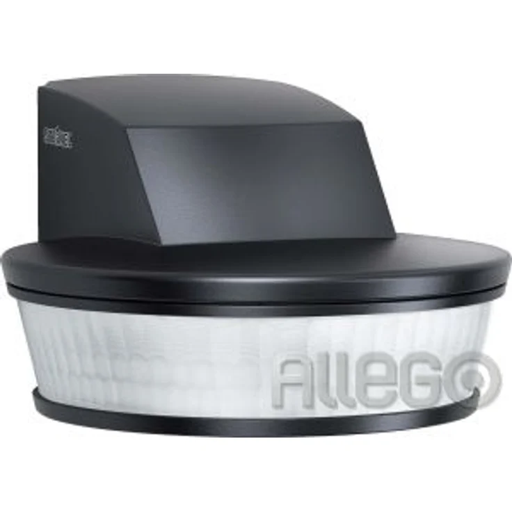 Steinel Bewegungsmelder sensIQ S schwarz, 2000 W, 300°|20 m Sensor, in 3 Richtungen einstellbar, Unterkriechschutz – Bild 1
