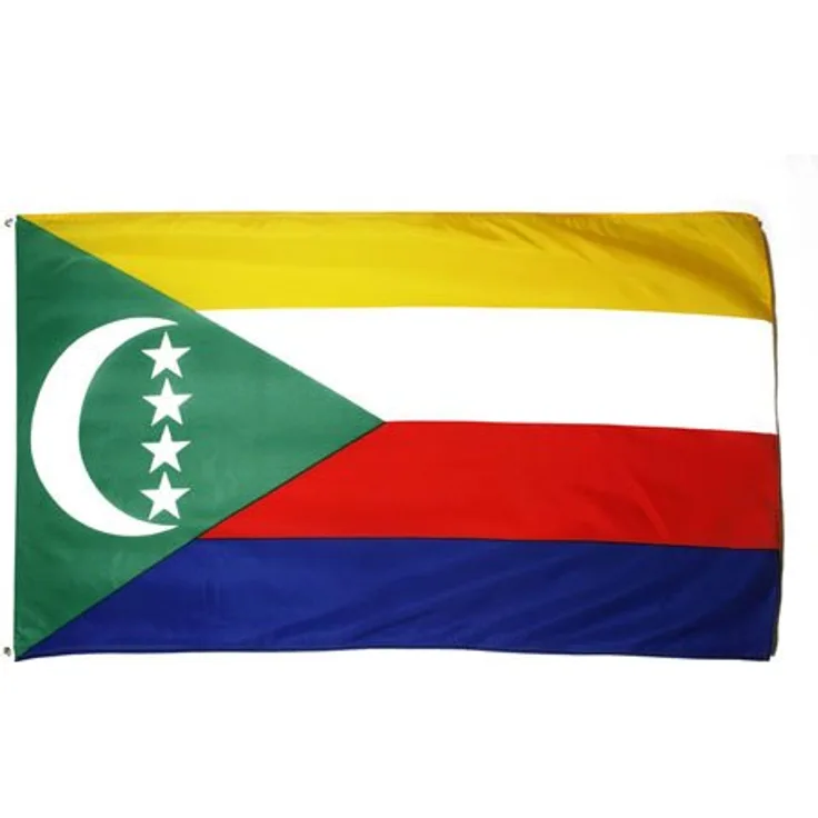 AZ FLAG Flagge Komoren 150x90cm - Union DER Komoren Fahne 90 x 150 cm - flaggen Top Qualität
