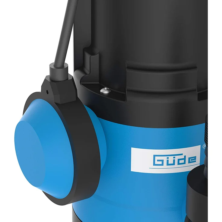 Güde GS 4003 P (94638) Tauchpumpe 400 Watt Betriebsspannung 230 V 8.000 l/h Entwässerung max. Förderhöhe 5,5 m max. Tauchtiefe 4 m max. Partikelgröße 25 mm max. Wassertemperatur 35 °C IP Schutzart IPX8 20 x 13 cm Kabellänge 10 m 3,2 kg – Bild 2