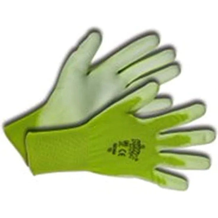 KIXX Nylon-Polyurethan Handschuh, Hellgrün, Limette, 8
