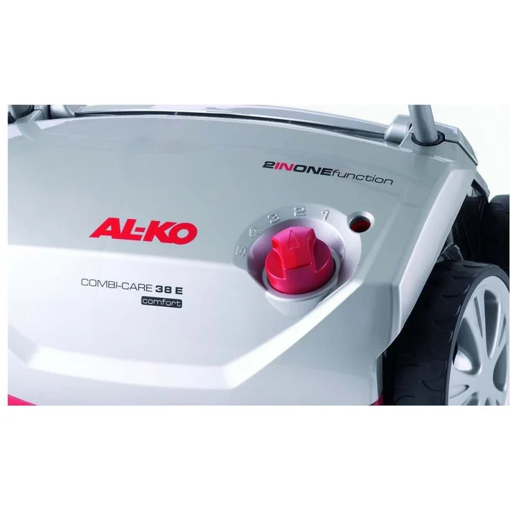 AL-KO 112800 Combi Care 38 E Comfort Elektro-Vertikutierer, 1300 Watt Leistung, 38 cm Arbeitsbreite, 55 l Fangkorbvolumen – Bild 2