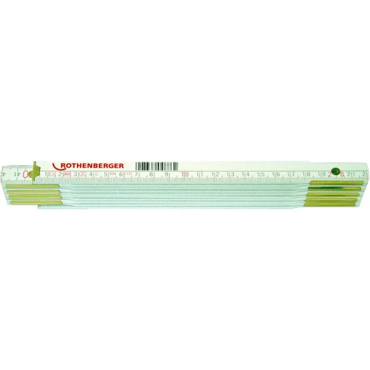 Rothenberger Holz-Gliedermaßstab, 2m (252100)