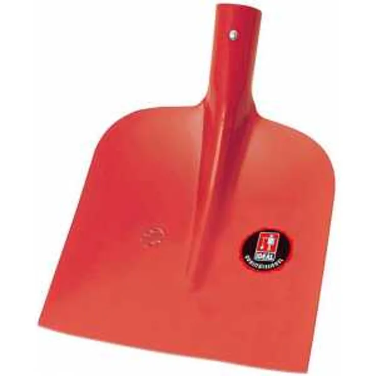 SIEGER Holsteiner Sandschaufel, rot pulverbeschichtet, Dülle 1/2 gehoben