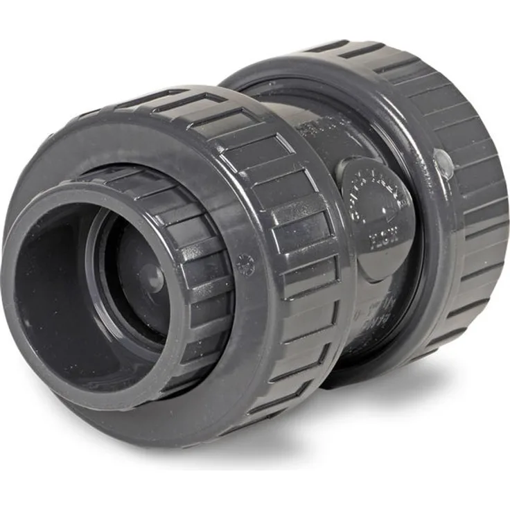 mega PVC Rückschlagventil, federbelastet 63mm