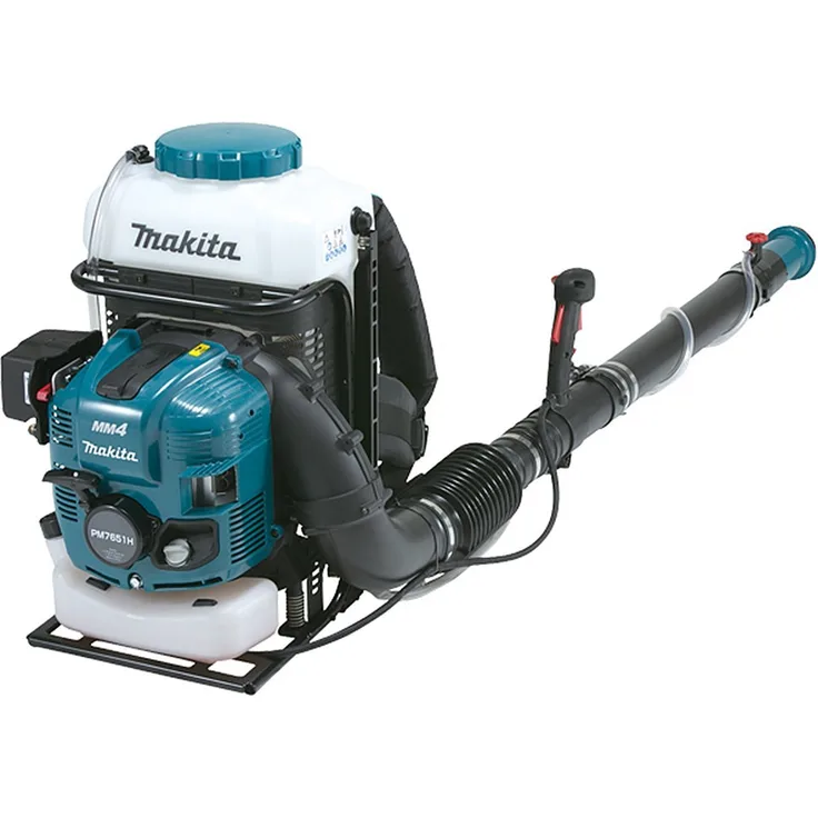 Makita pm7651h 75,6 Rucksack CC Mist Gebläse - Weiß Laubbläser 2700 Watt