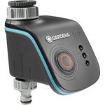 GARDENA smart Water Control: Intelligenter Bewässerungscomputer mit smart App steuerbar, Frostwarnsystem, bewährte Ventiltechnik, ideal geeignet für Micro-Drip-System oder Sprinklersystem (19031-20)