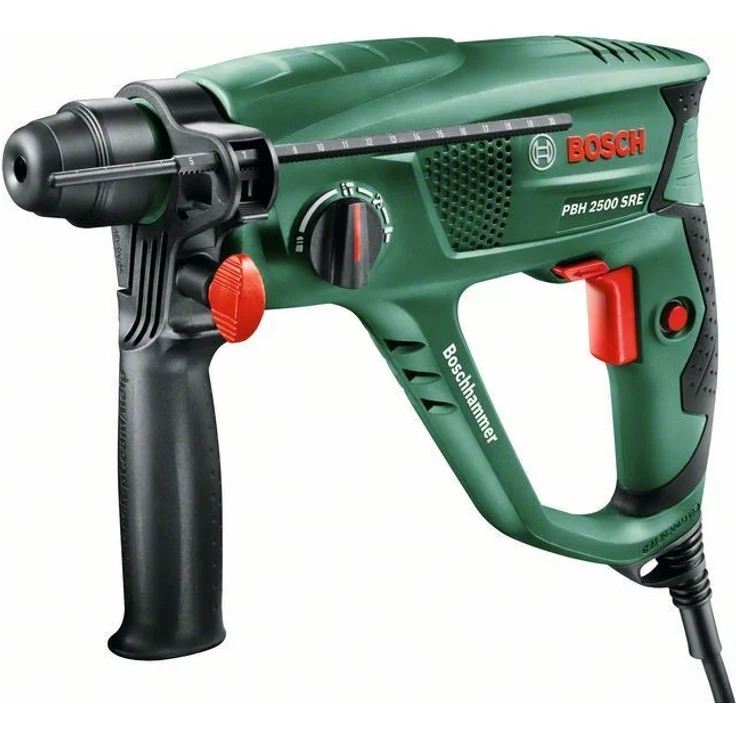 Bosch Bohrhammer PBH 2500 SRE (600 Watt, im Koffer) – Bild 1