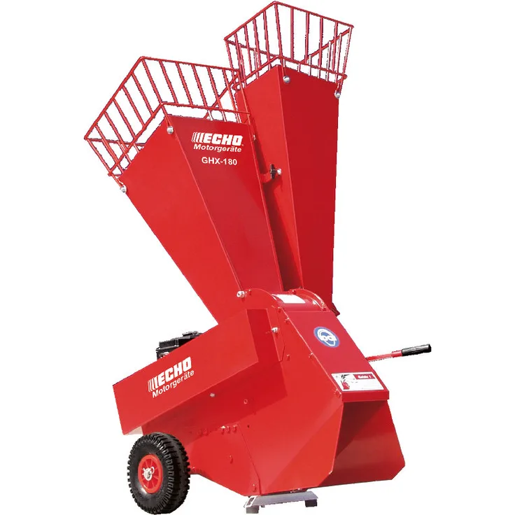Echo GHX180B Produkttyp BenzinHäcksler Leistung 2 801 W Geräuschentwicklung 110 dB Gewicht 75 kg Maximaler Astdurchmesser 6 5 cm
