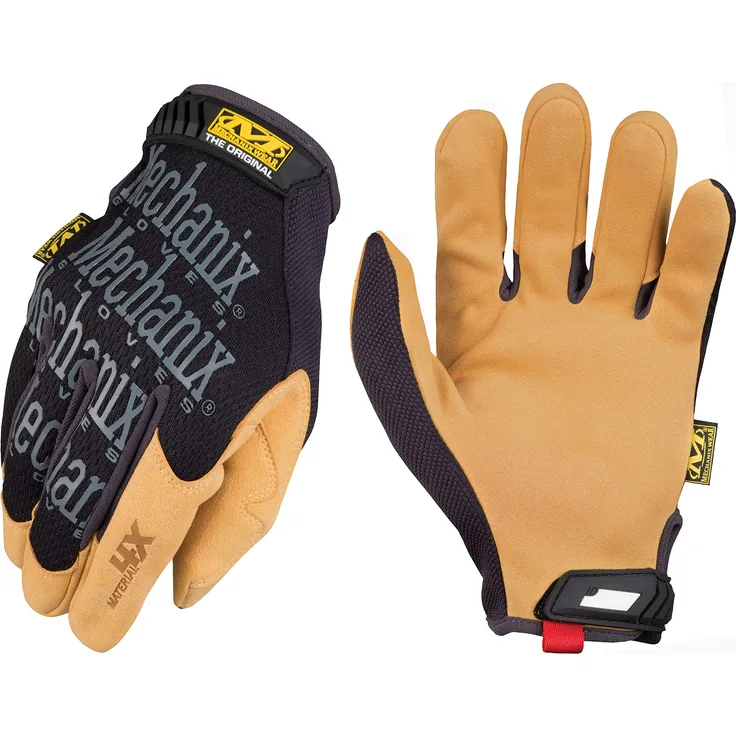 Mechanix MG4X-75-011 Arbeitshandschuhe, Schwarz-honig, XL