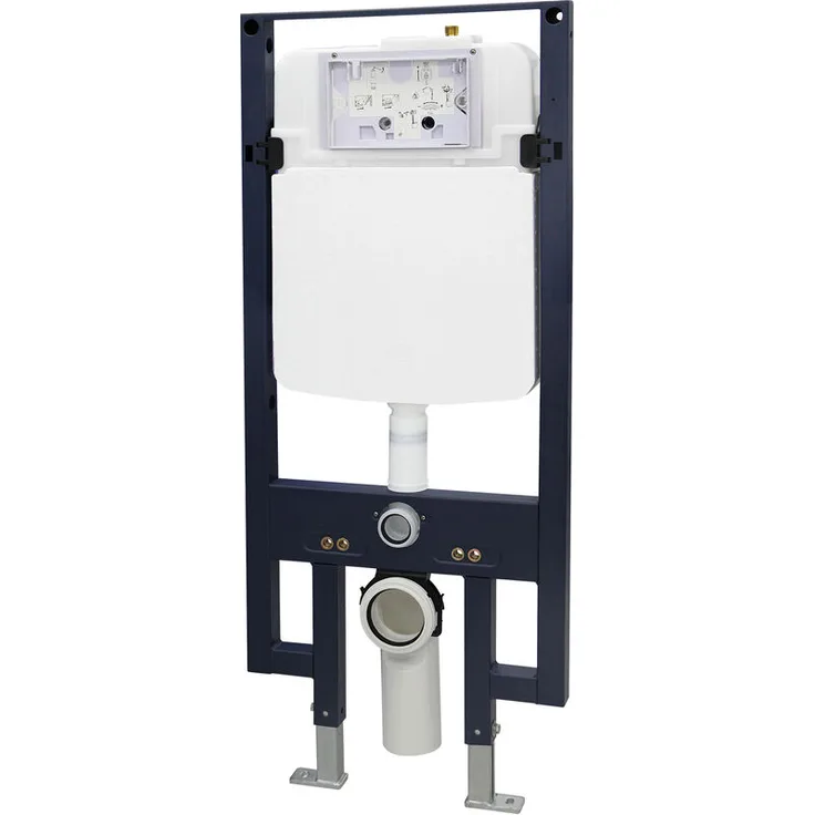 Bernstein - WC-Vorwandelement G3008 inkl. Betätigungsplatte - Modell wählbar Modell schwarz Glas