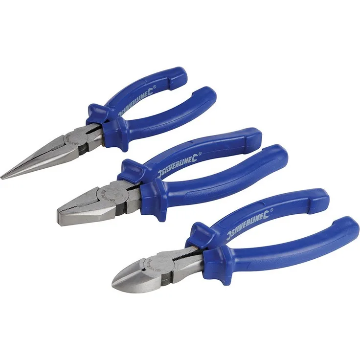 Silverline 427610 Zangen, 3-tlg. Satz 160 mm