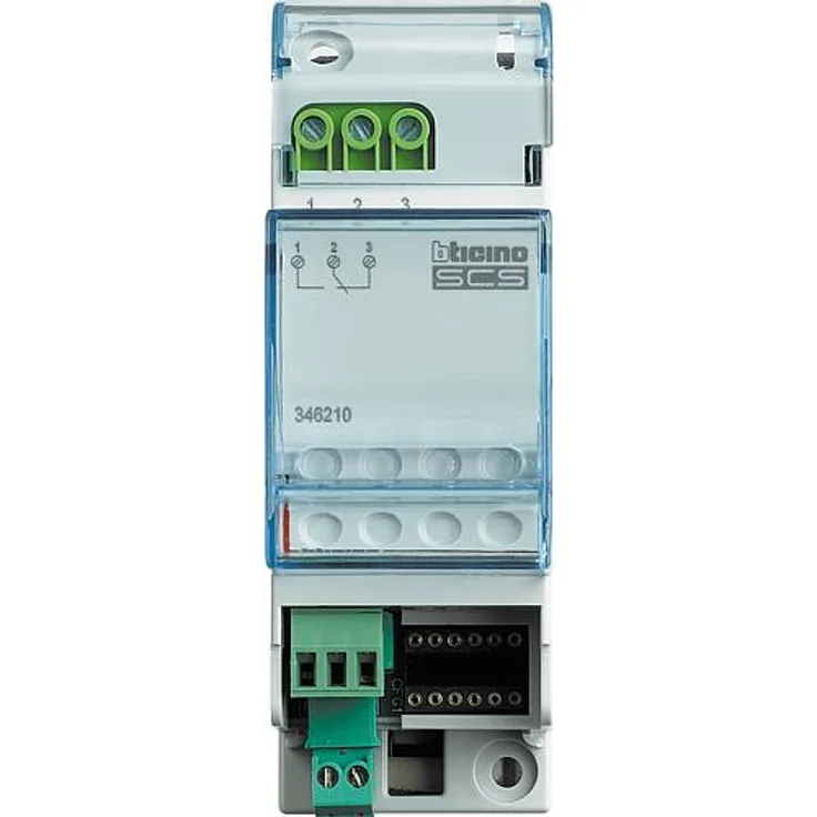 Reiheneinbau-Türöffnerrelais und Schaltaktor Digital für 2-Draht Audio- und Video-Türsprechanlagen