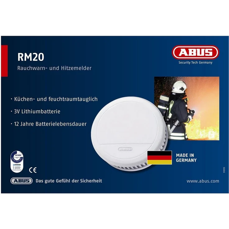 ABUS RM20 Li Rauchmelder 2 Stk. – Bild 2