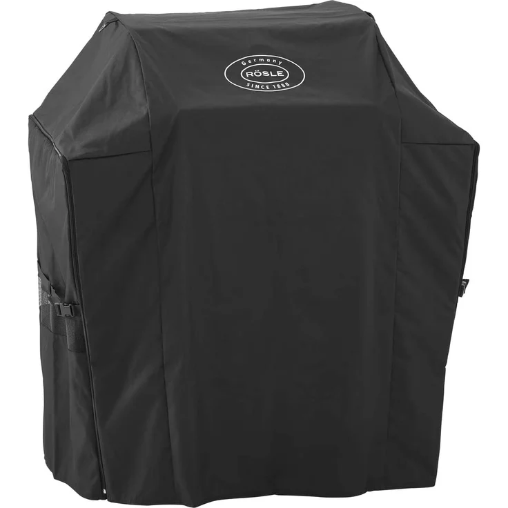 RÖSLE Abdeckhaube BBQ-Station VIDERO G3/G3-S, Hochwertige Schützhülle aus 100% Polyester mit PU-Beschichtung  praktischer Reißverschluss, wetterfeste Abdeckung – Bild 1
