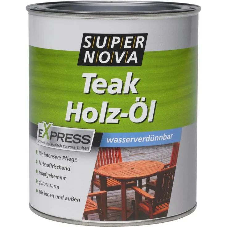 SUPER NOVA - SUPER NOVA Teak Holz-Öl, teak, 750 ml - braun