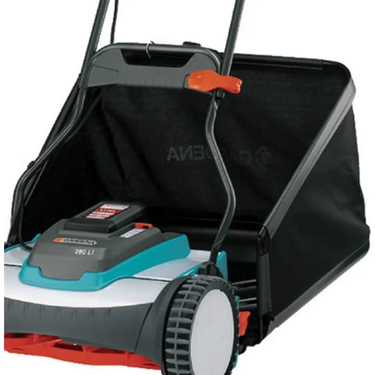 GARDENA Grasfangkorb: Grasfangbox passend für alle GARDENA Spindelmäher (z.B. 330, 400, 400 C, 380 EC), Fassungsvermögen 35 - 49 l (4029-20) – Bild 2