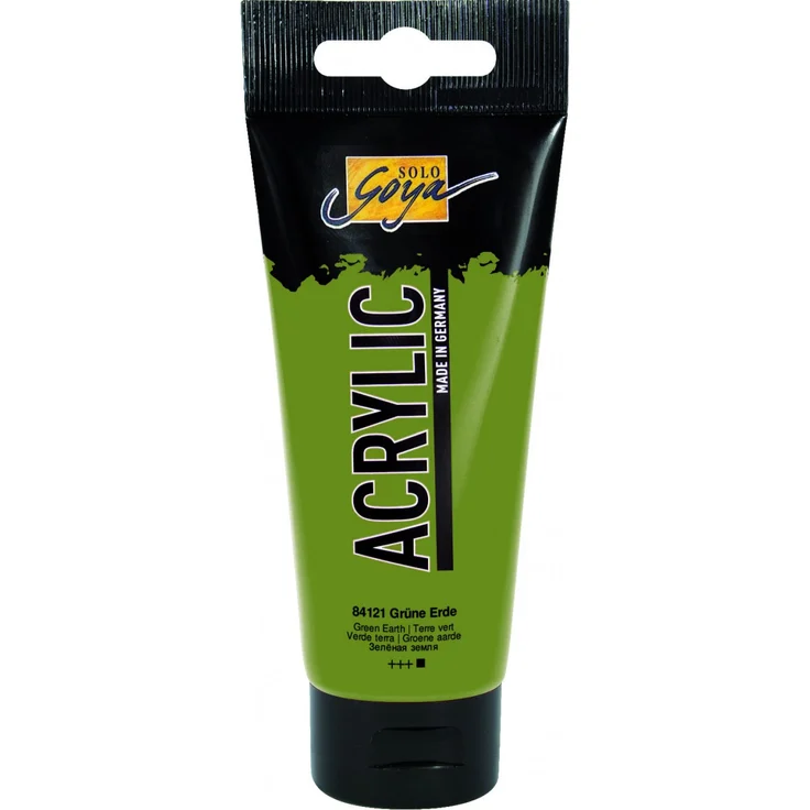 Kreul Solo Goya Acrylic Tube grüne Erde, 100 ml – Bild 1
