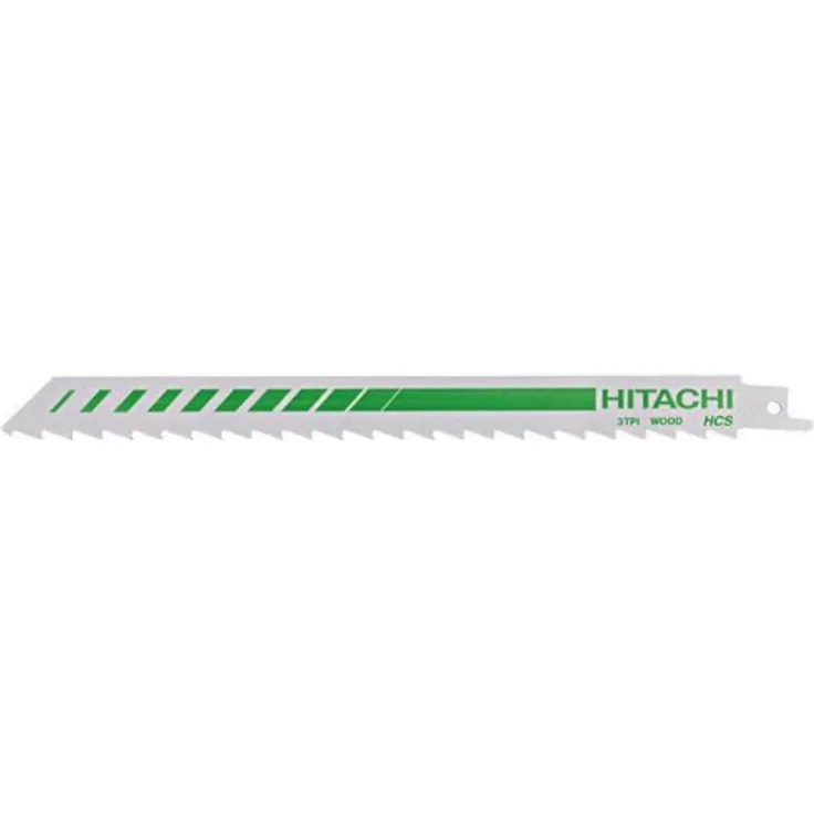 Hitachi Tigersägeblatt 225 mm,HCS,3TPI (VE = 5 Stück)