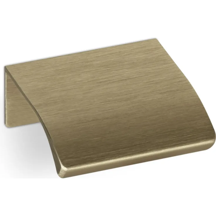 Griffleiste BLANKETT ALEX 40 x 18 x 42 mm Aluminium Messingoptik gebürstet