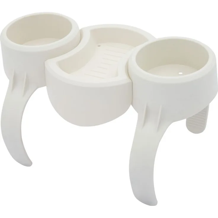 BESTWAY LAY-Z-SPA Poolabdeckungen & Zubehör, weiß Getränkehalter Snackhalter Getränke Snacks Pool