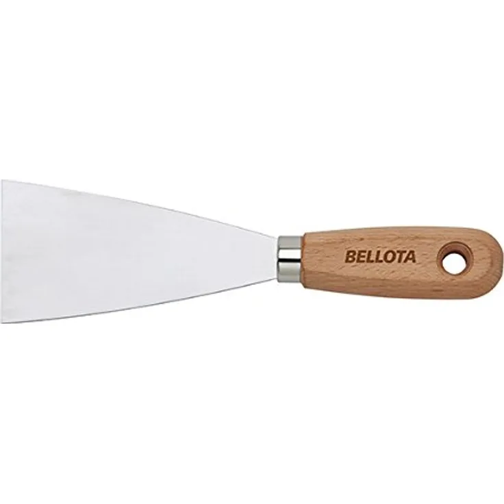 Bellota 5893-60 Fugenspachtel, Edelstahl, Holzgriff, 60 mm