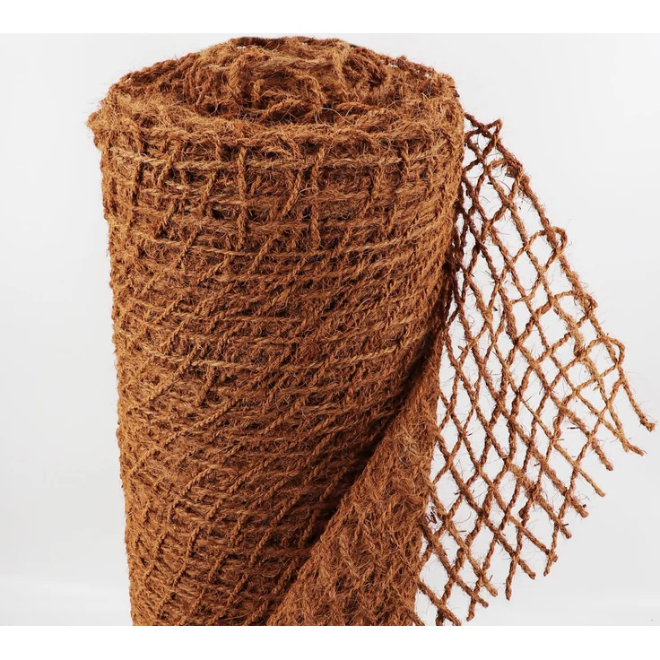 25m Böschungsmatte Ufermatte Kokos 1m breit Teichfolie Kokosmatte 450g – Bild 1