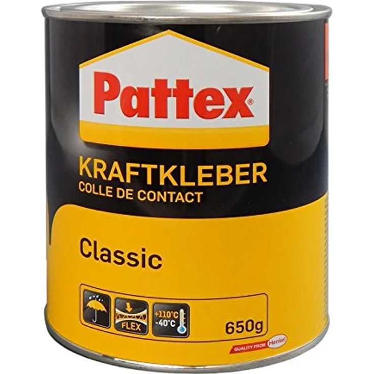 Pattex Kraftkleber Classic, lösemittelhaltig, 650 g Dose - Preisvergleich